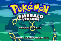 Pokemon Moemon (Emerald) Title Screen